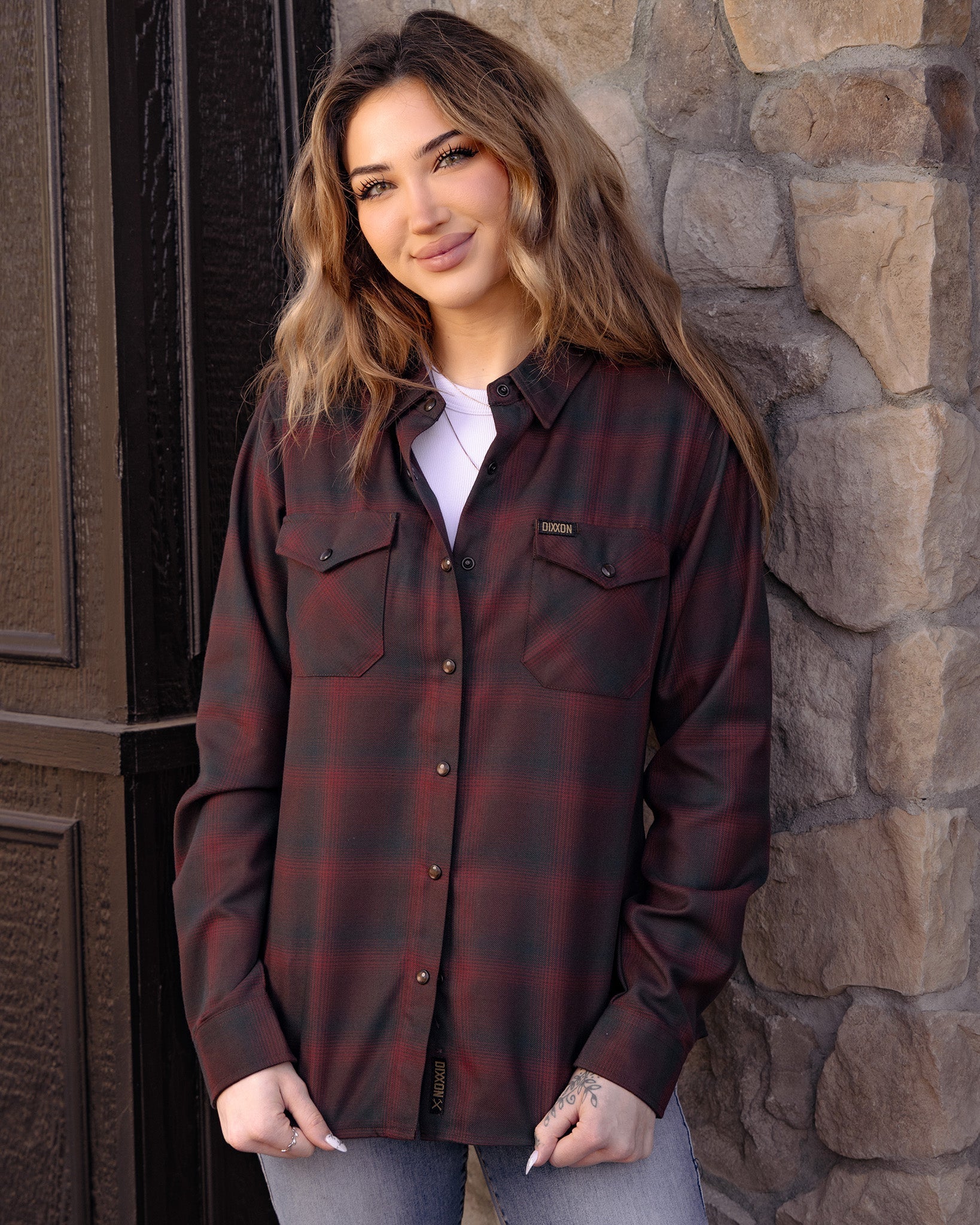 【新品・未使用】 No Expectations Flannel womens-essex-st-flannel-