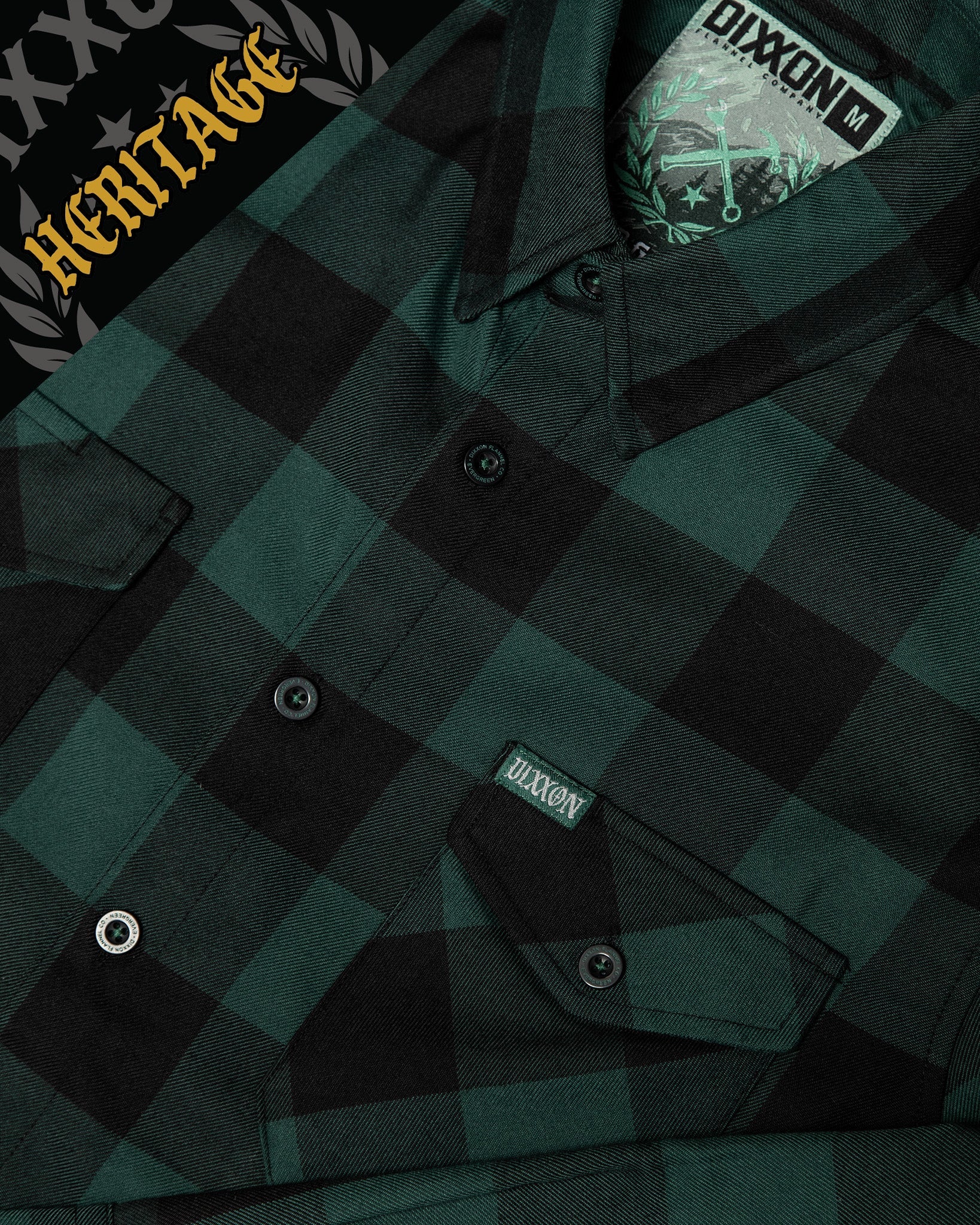 Women's Evergreen Heritage Flannel - Dixxon Flannel Co.