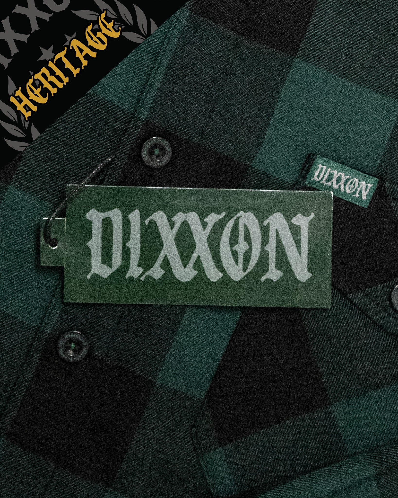Women's Evergreen Heritage Flannel - Dixxon Flannel Co.