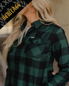 Women's Evergreen Heritage Flannel - Dixxon Flannel Co.