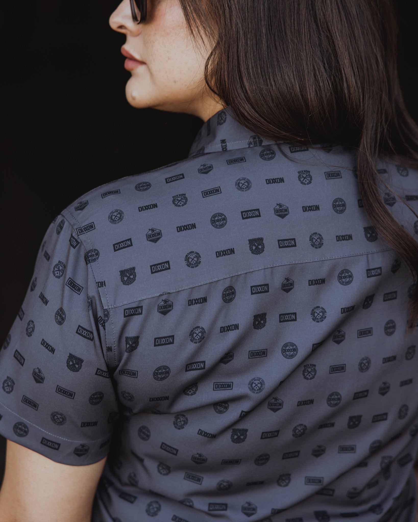 Women's Executive Party Shirt - Gray - Dixxon Flannel Co.