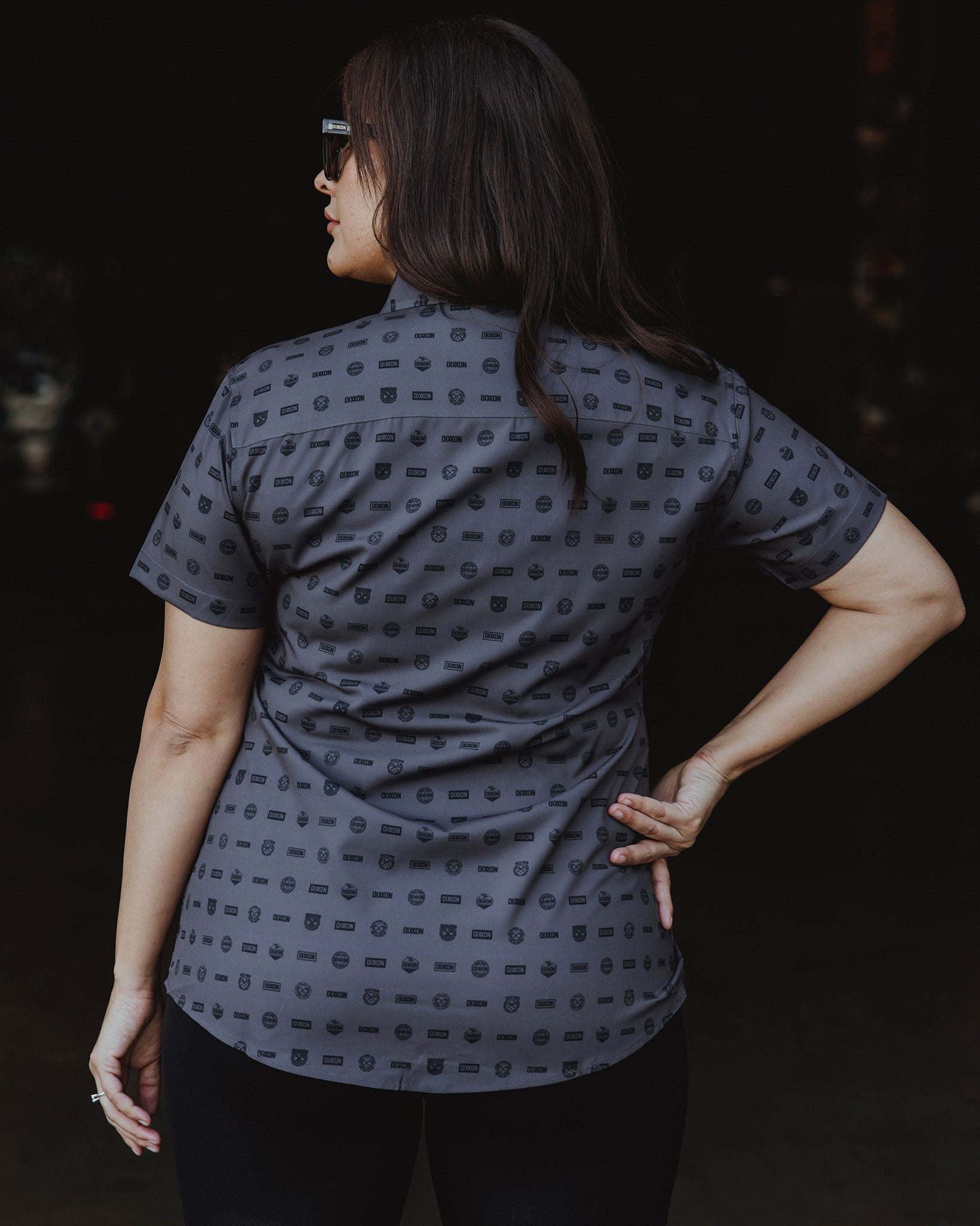Women's Executive Party Shirt - Gray - Dixxon Flannel Co.