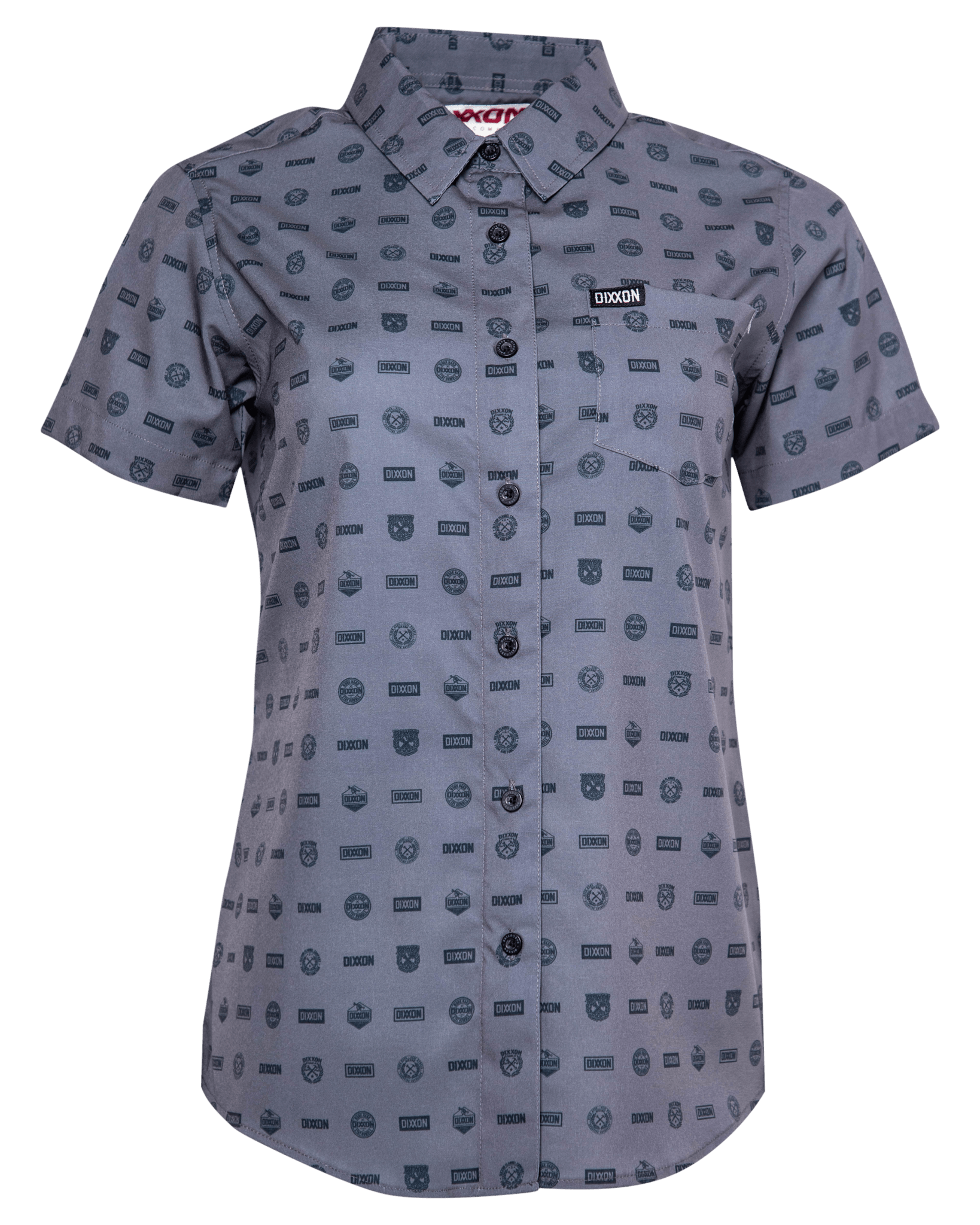 Women's Executive Party Shirt - Gray - Dixxon Flannel Co.