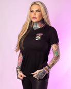 Women's Fight Back Fitted Tee - Black - Dixxon Flannel Co.