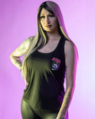 Women's Fight Back Flowy Tank - Black - Dixxon Flannel Co.