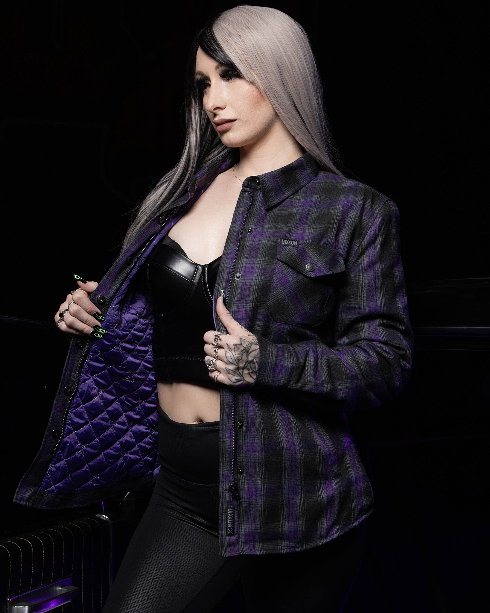 Women's Forum Quilted Flannel Jacket - Dixxon Flannel Co.