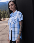 Women's Frostbite Bamboo Short Sleeve - Dixxon Flannel Co.