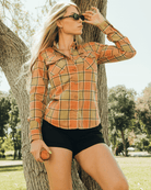 Women's Georgia Peach Flannel - Dixxon Flannel Co.