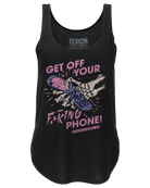 Women's Get off Your F**king Phone Tank - Dixxon Flannel Co.