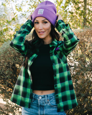 L*u様 goold golf rockers PREMIUM FLANNEL womens-grizzly-puncher-flannel