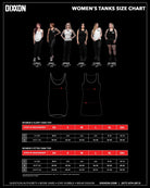 Women's Gwen Fitted Tank - Black - Dixxon Flannel Co.