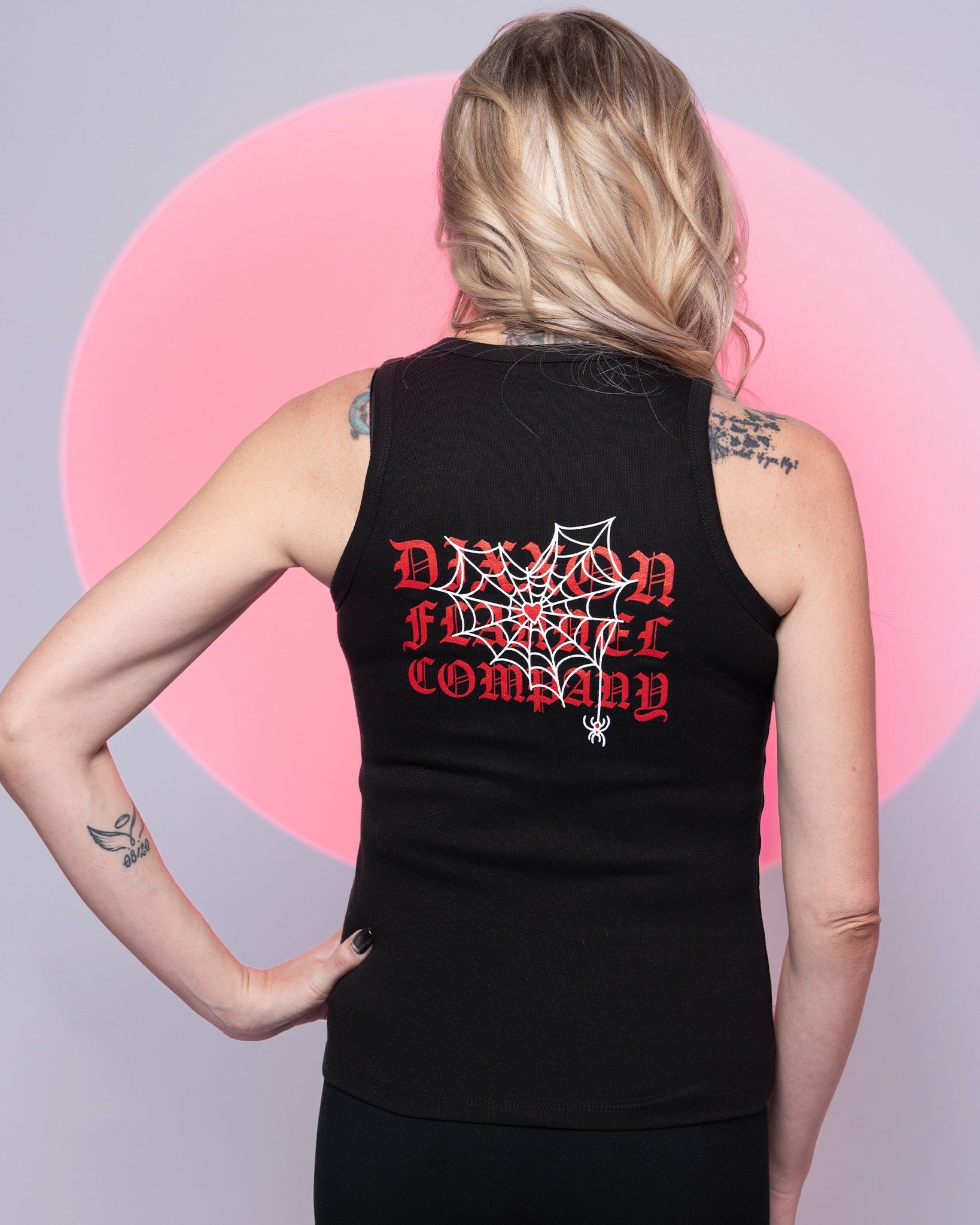 Women's Gwen Fitted Tank - Black - Dixxon Flannel Co.
