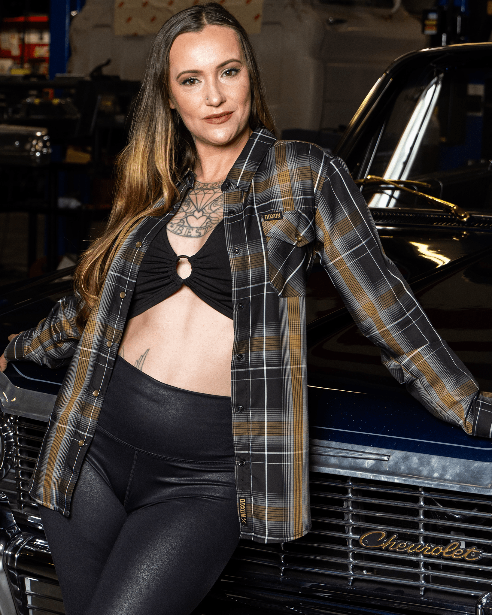 Women's Gypsy Gold Bamboo Long Sleeve - Dixxon Flannel Co.