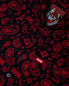 Women's Hankie Party Shirt - Black & Red - Dixxon Flannel Co.