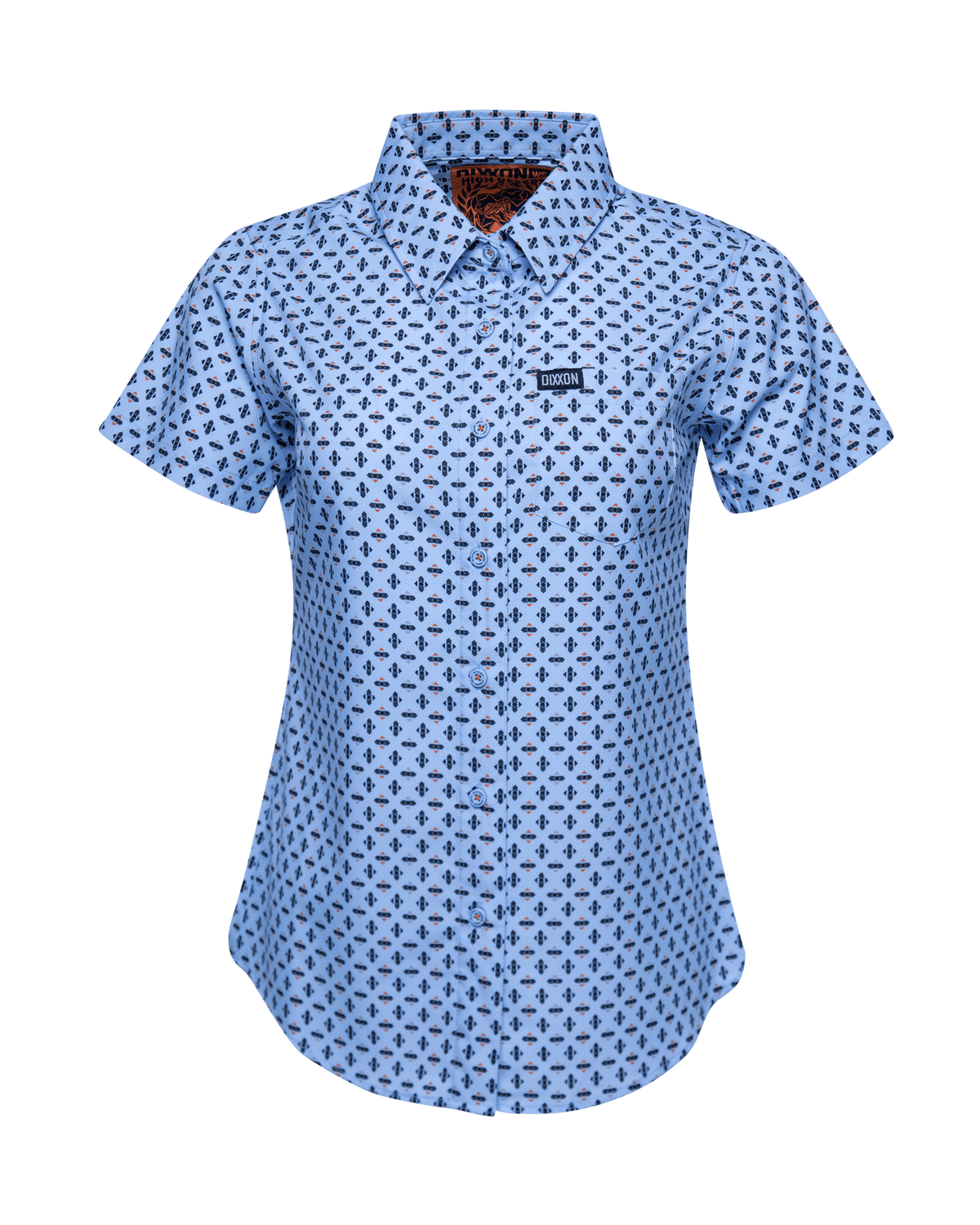Women's High Desert Party Shirt - Blue - Dixxon Flannel Co. view 2