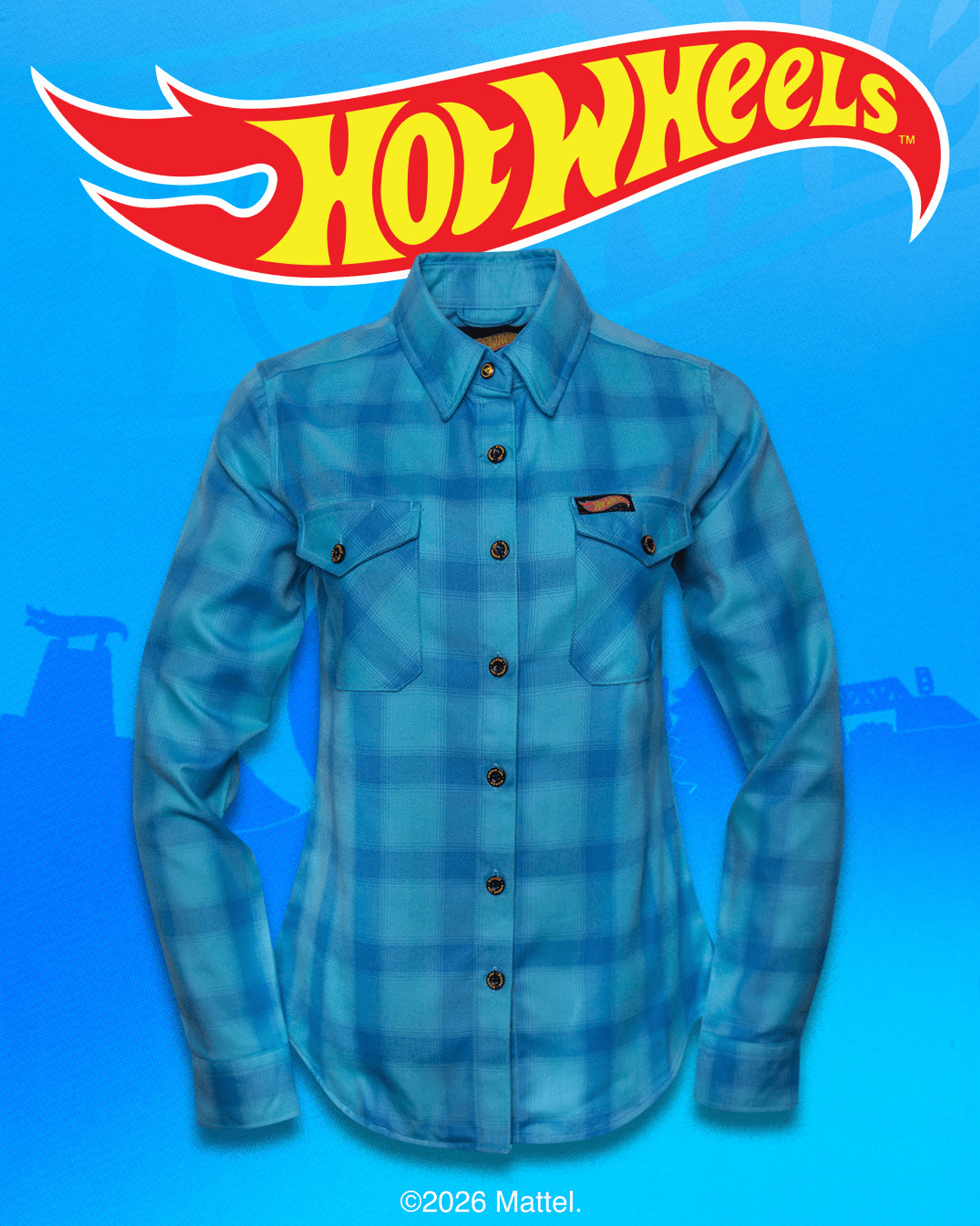 Women's Hot Wheels OG Flannel - Dixxon Flannel Co. view 1