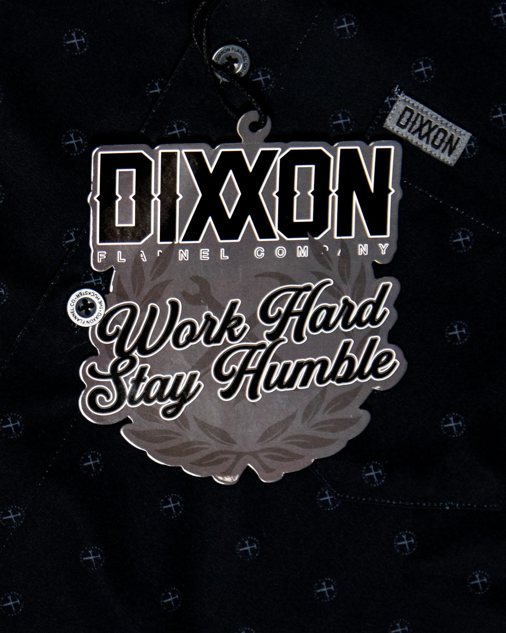 Women's Huckster Party Shirt - Black & Gray - Dixxon Flannel Co.