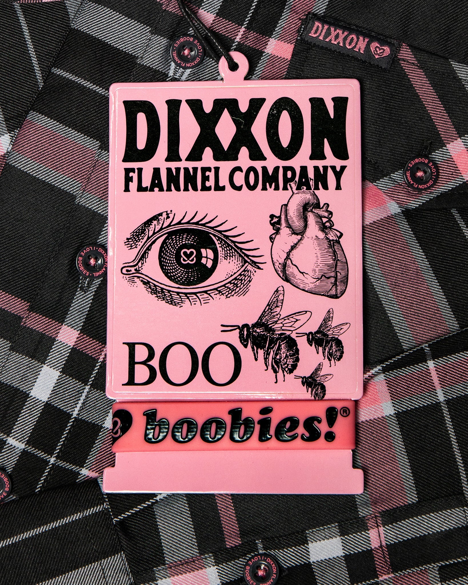 Women's I Love Boobies 2025 Flannel - Dixxon Flannel Co.