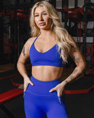 Women's Ignite Sports Bra - Cobalt - Dixxon Flannel Co.