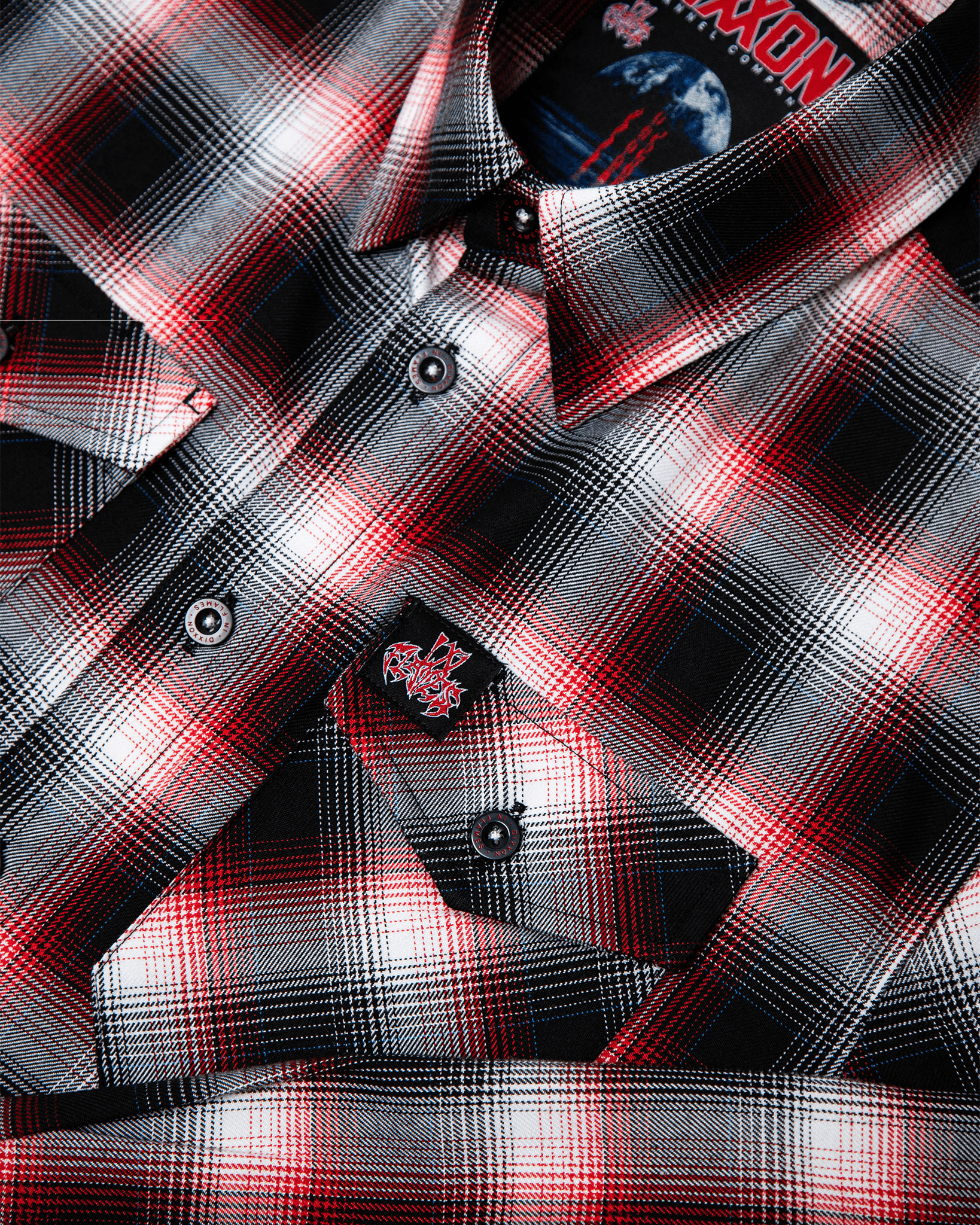 Women's In Flames Lunar Strain Flannel - Dixxon Flannel Co.