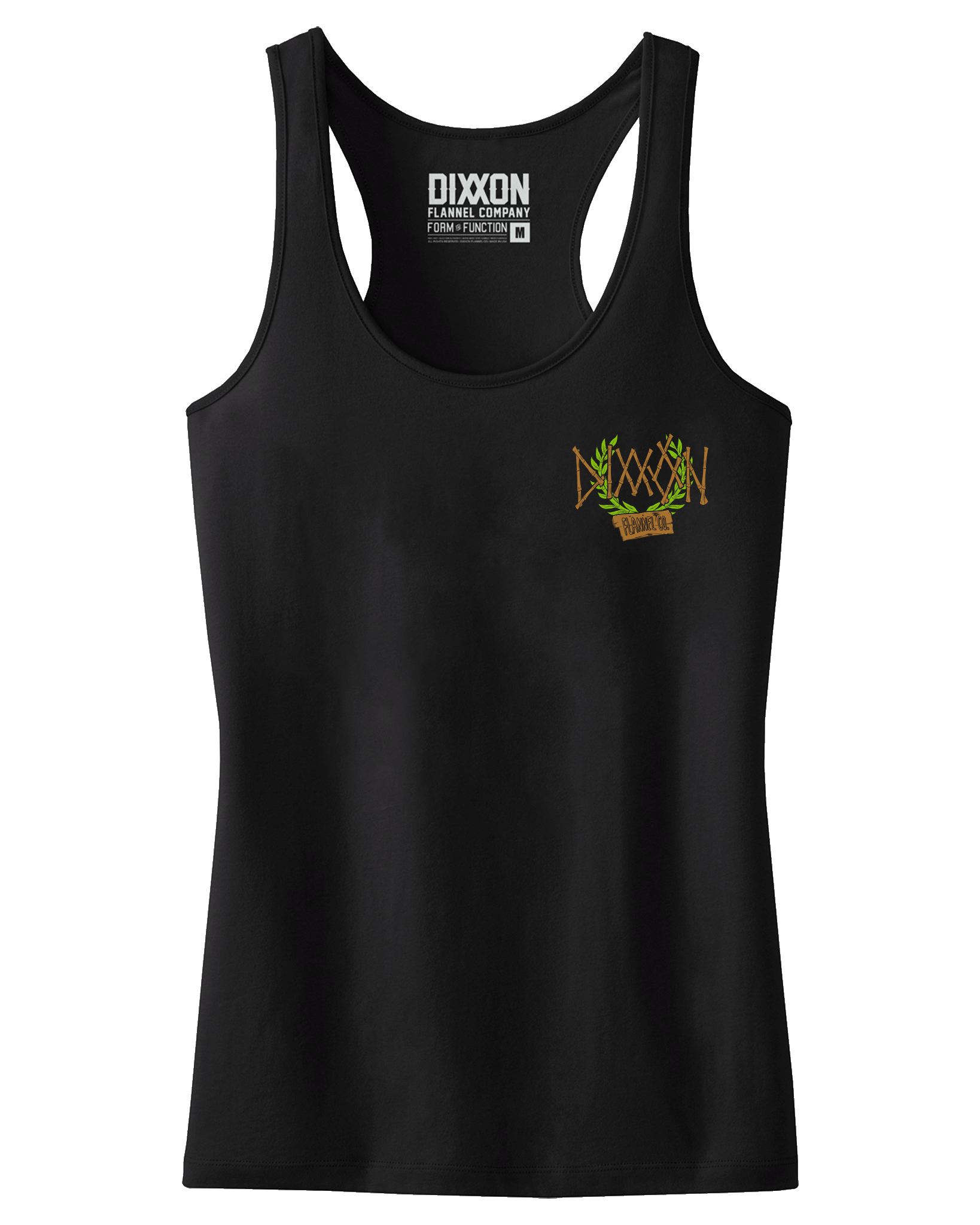 Women's Keepin' the Surf Spirit Alive Fitted Tank - Black - Dixxon Flannel Co.