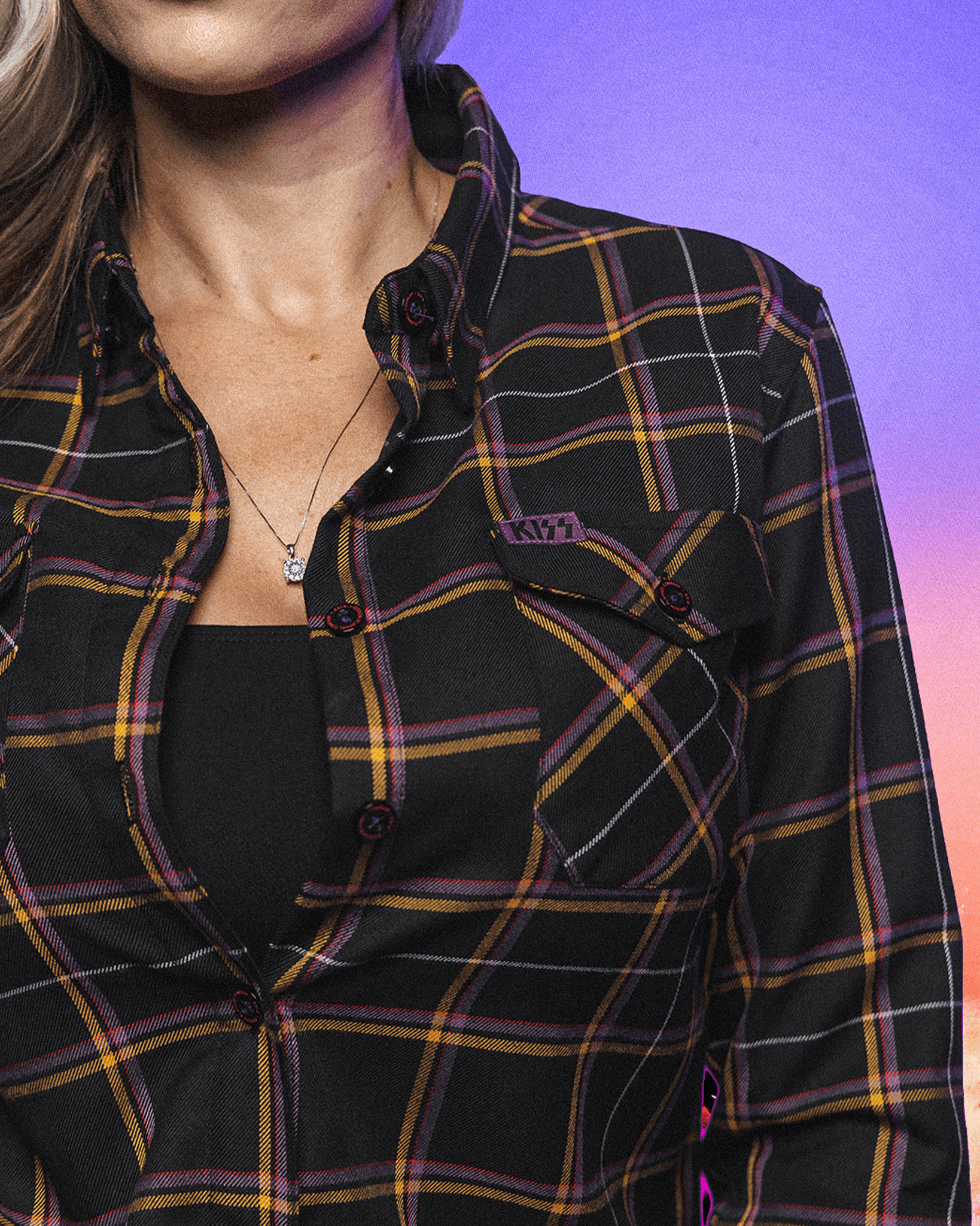 Women's KISS Destroyer Flannel - Dixxon Flannel Co. view 3