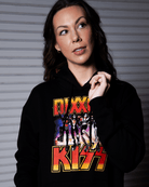 Women's KISS Destroyer Pullover Hoodie - Black - Dixxon Flannel Co.