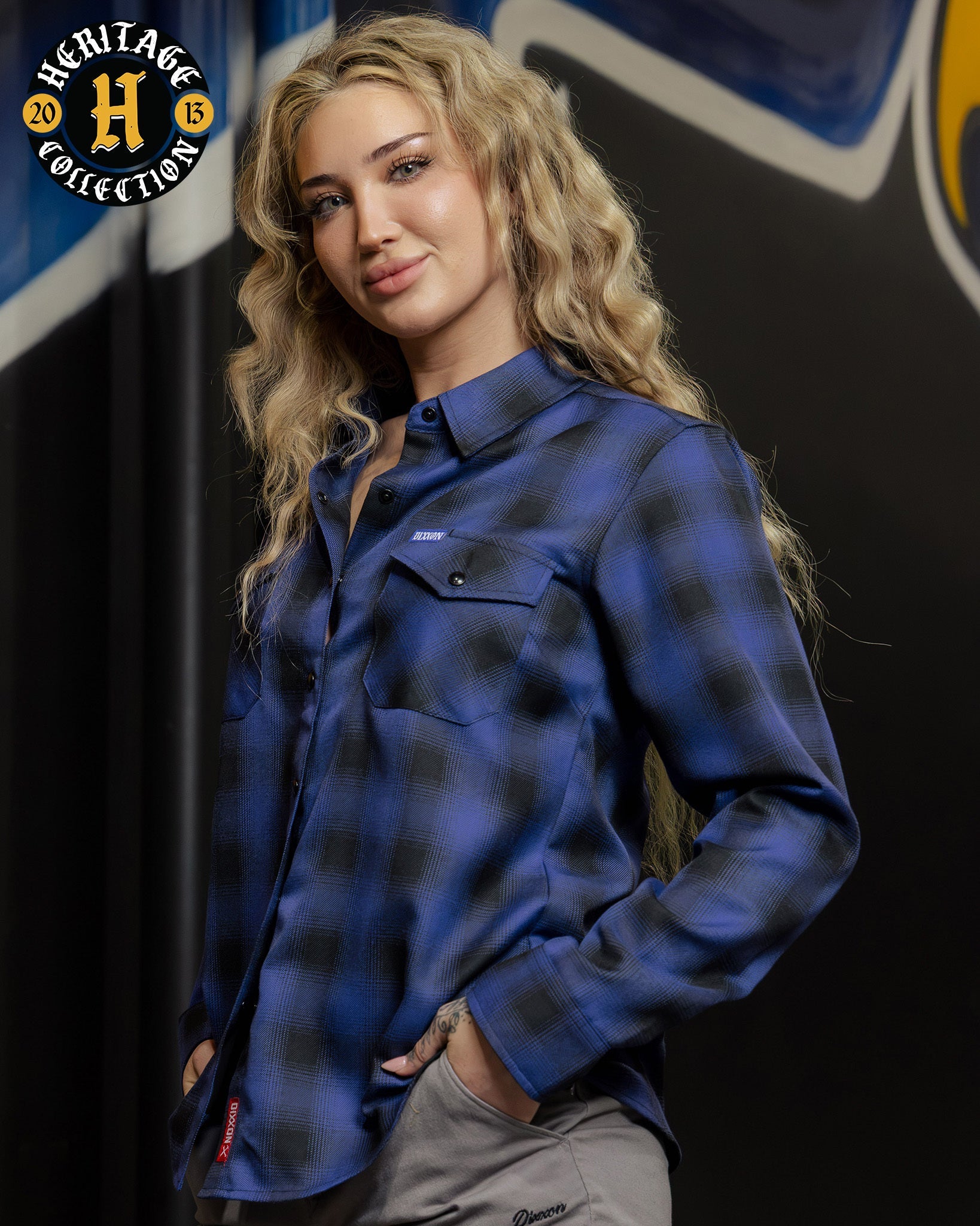 Women's Knockout Heritage Flannel - view 1