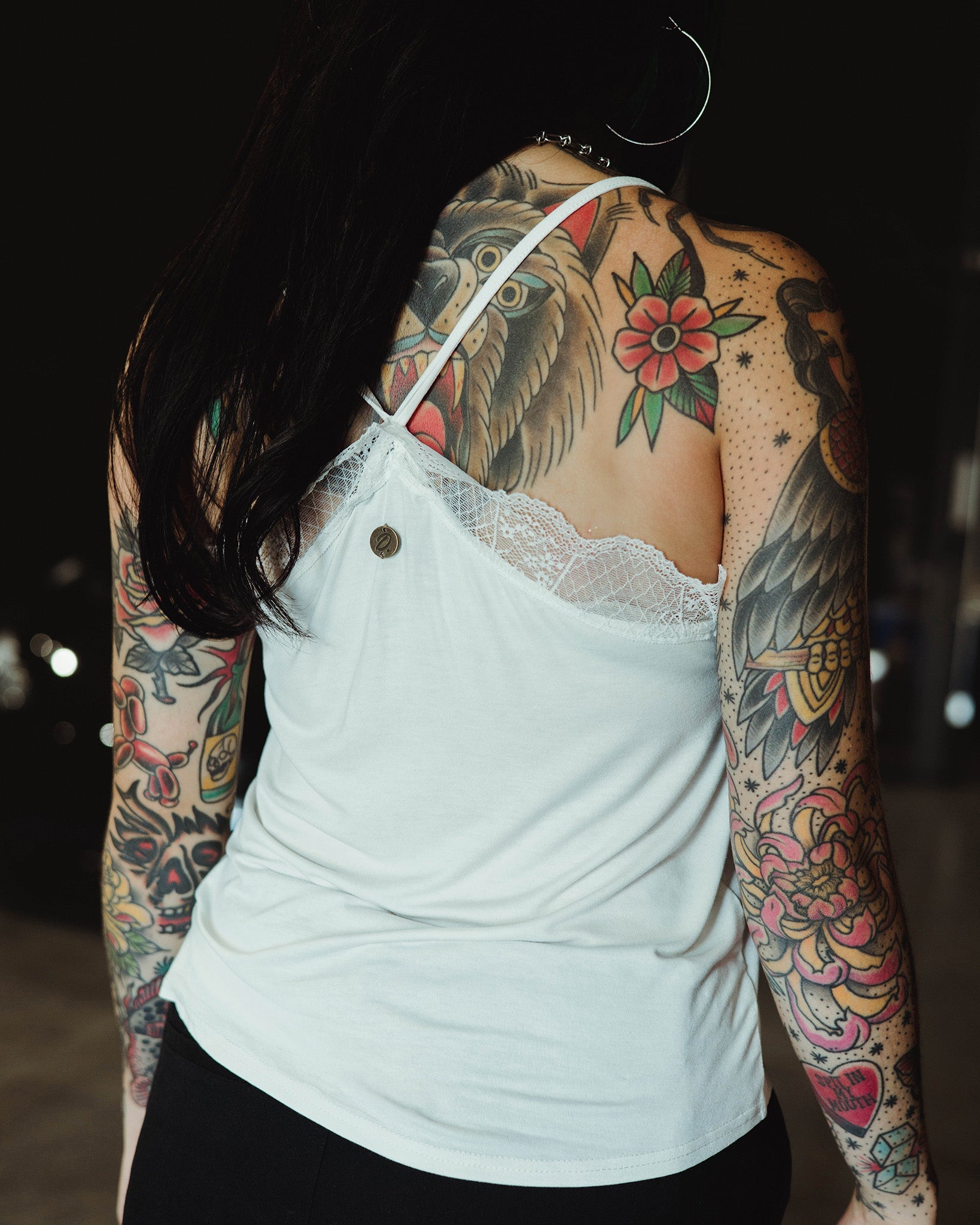 Dixxon White Lace Cami Halter: Shop the Latest Styles