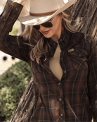 Women's Lariat Bamboo Long Sleeve - Lasso - Dixxon Flannel Co.