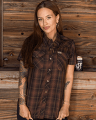 Women's Lariat Bamboo Short Sleeve - Lasso - Dixxon Flannel Co.