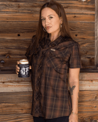 Women's Lariat Bamboo Short Sleeve - Lasso - Dixxon Flannel Co.