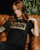 Women's Leopard Crop Top - Black - Dixxon Flannel Co.