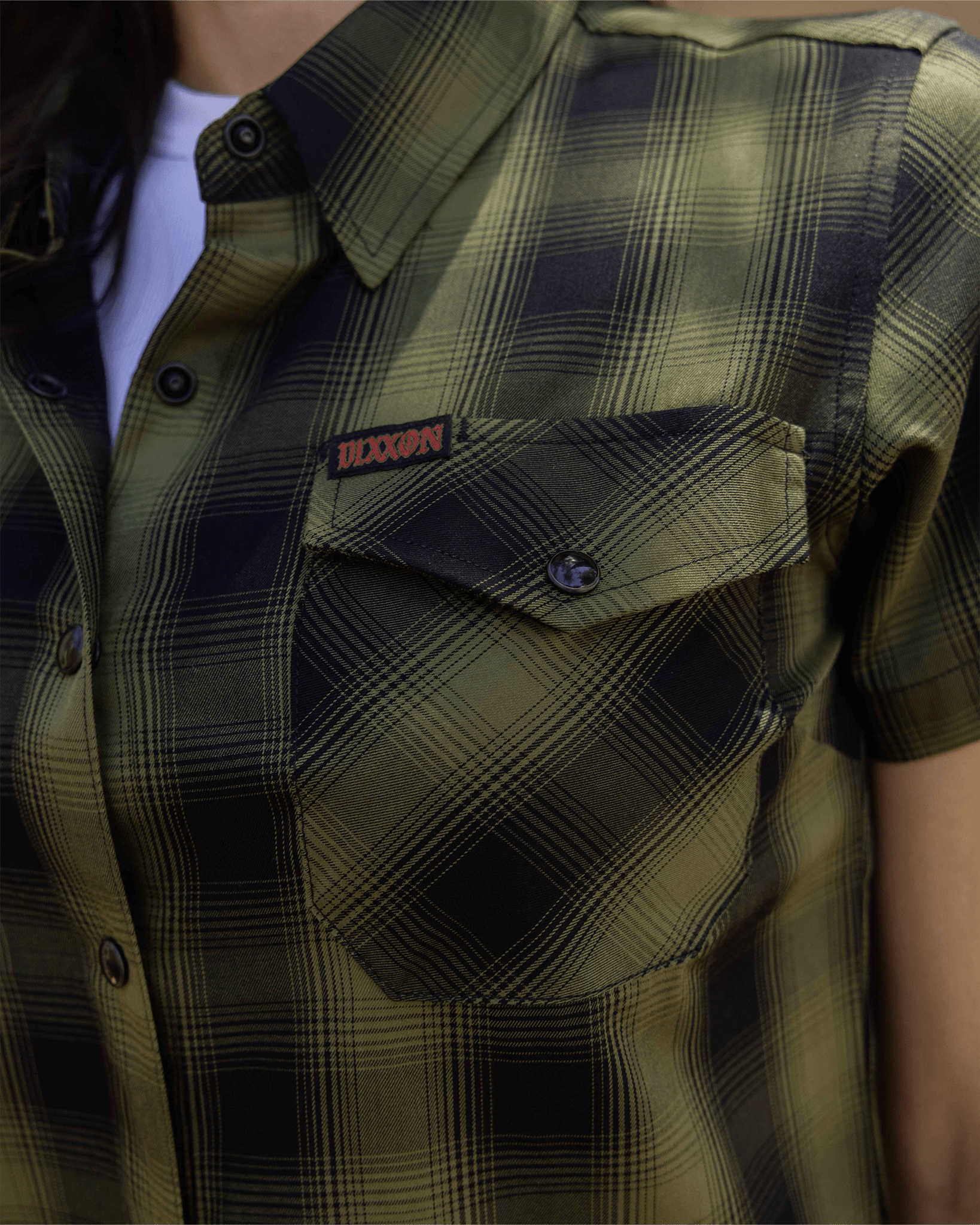Women's Lone Wolf Heritage Bamboo Short Sleeve - Dixxon Flannel Co.