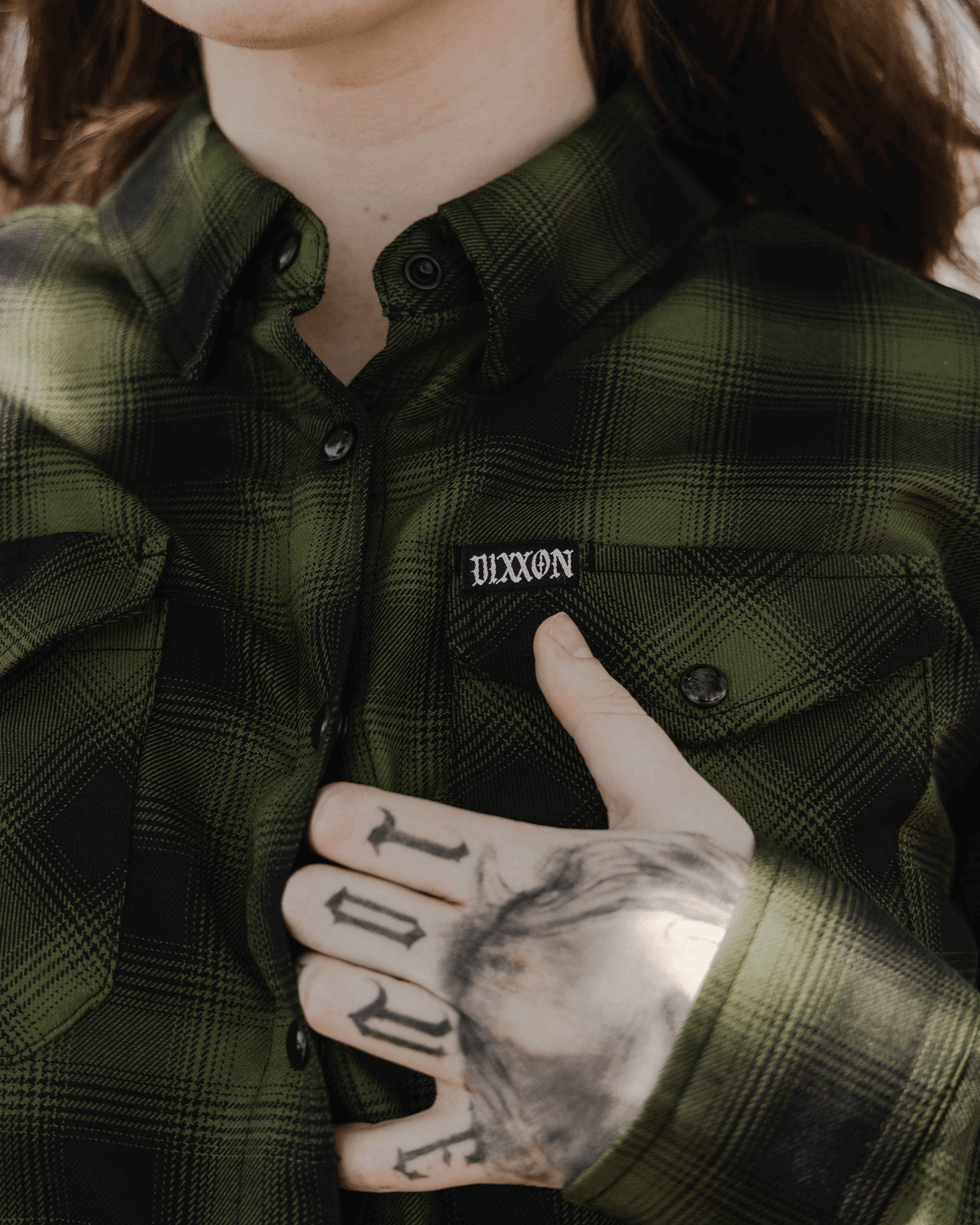 Women's Lone Wolf Heritage Flannel - view 5