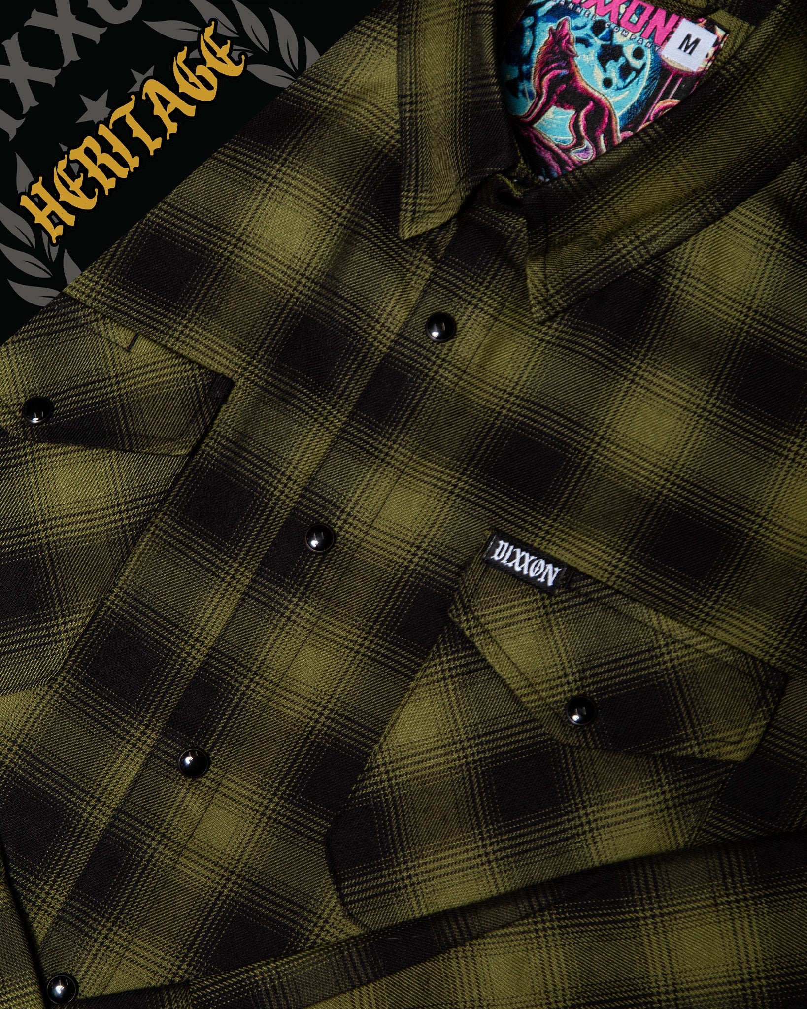 Women's Lone Wolf Heritage Flannel - Dixxon Flannel Co.
