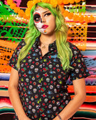 Women's Los Muertos Party Shirt - Dixxon Flannel Co.