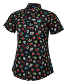 Women's Los Muertos Party Shirt - Dixxon Flannel Co.