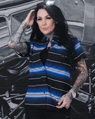 Women's Low Low Party Shirt - Blue - Dixxon Flannel Co.