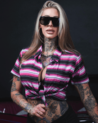 Women's Low Low Party Shirt - Pink - Dixxon Flannel Co.