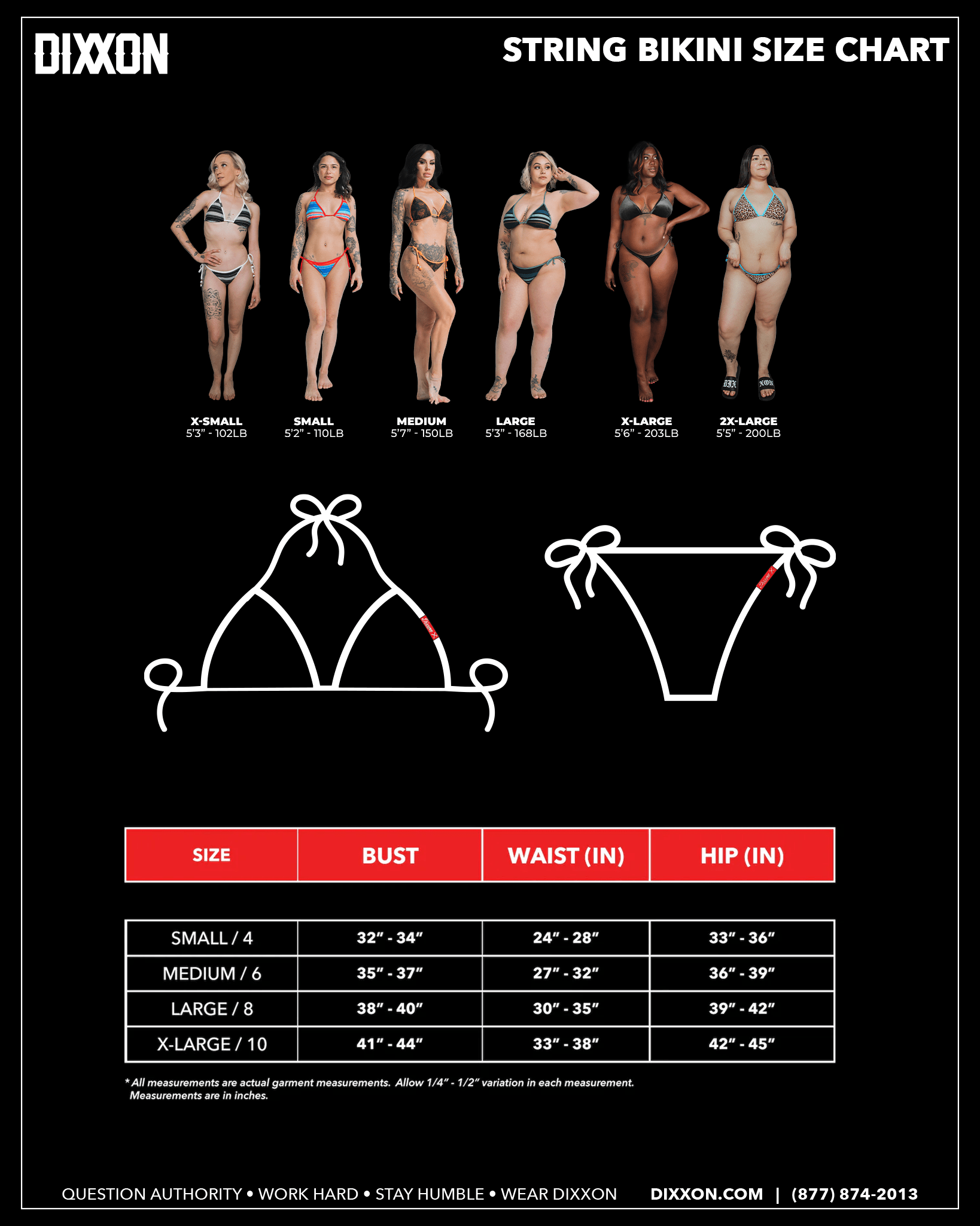 Women's Maka String Bikini Bottom - Dixxon Flannel Co.