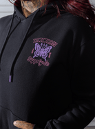 Women's Mariposa Pullover Hoodie - Black - Dixxon Flannel Co.
