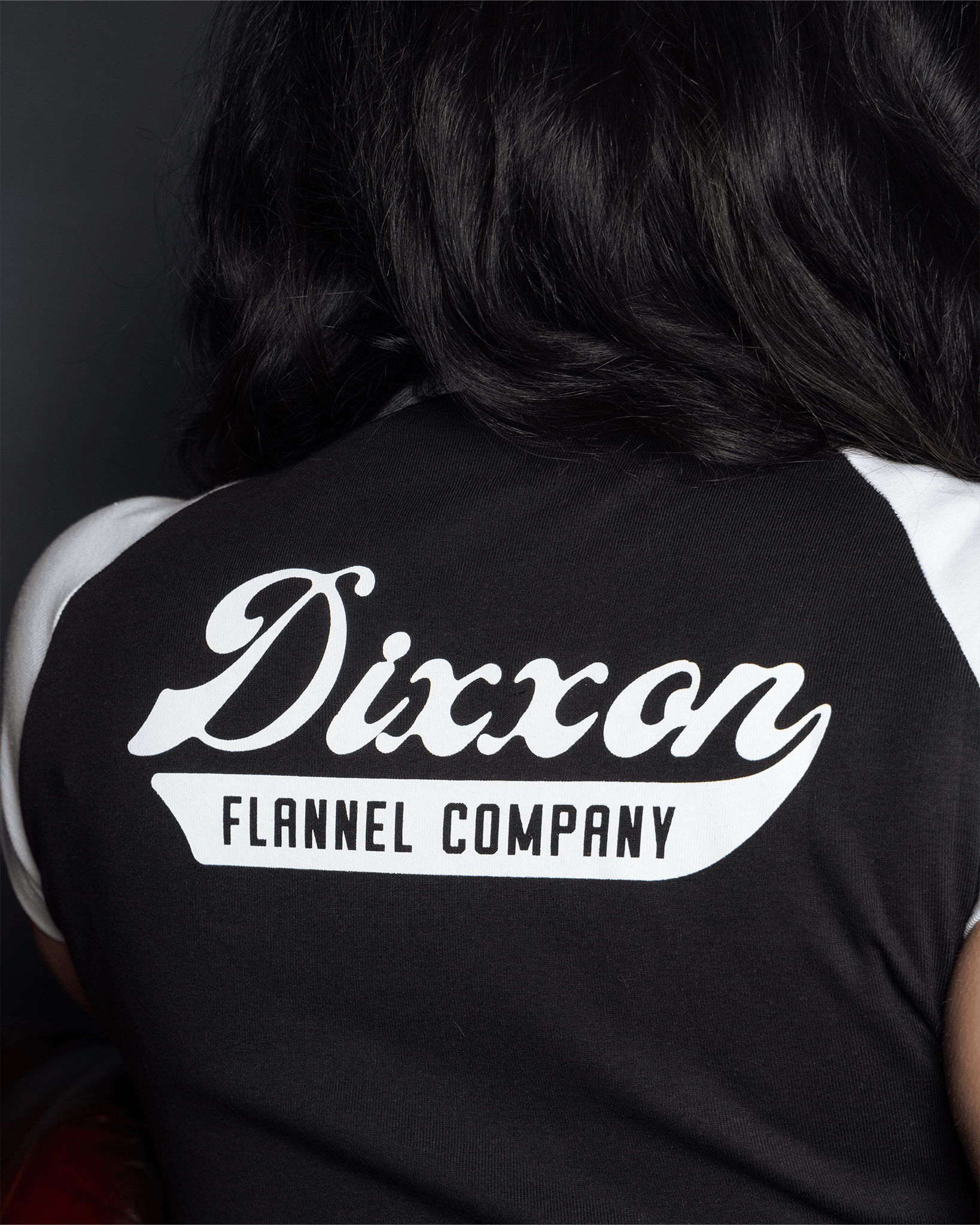 Women's Master Link Raglan Tee - White & Black - Dixxon Flannel Co. view 7