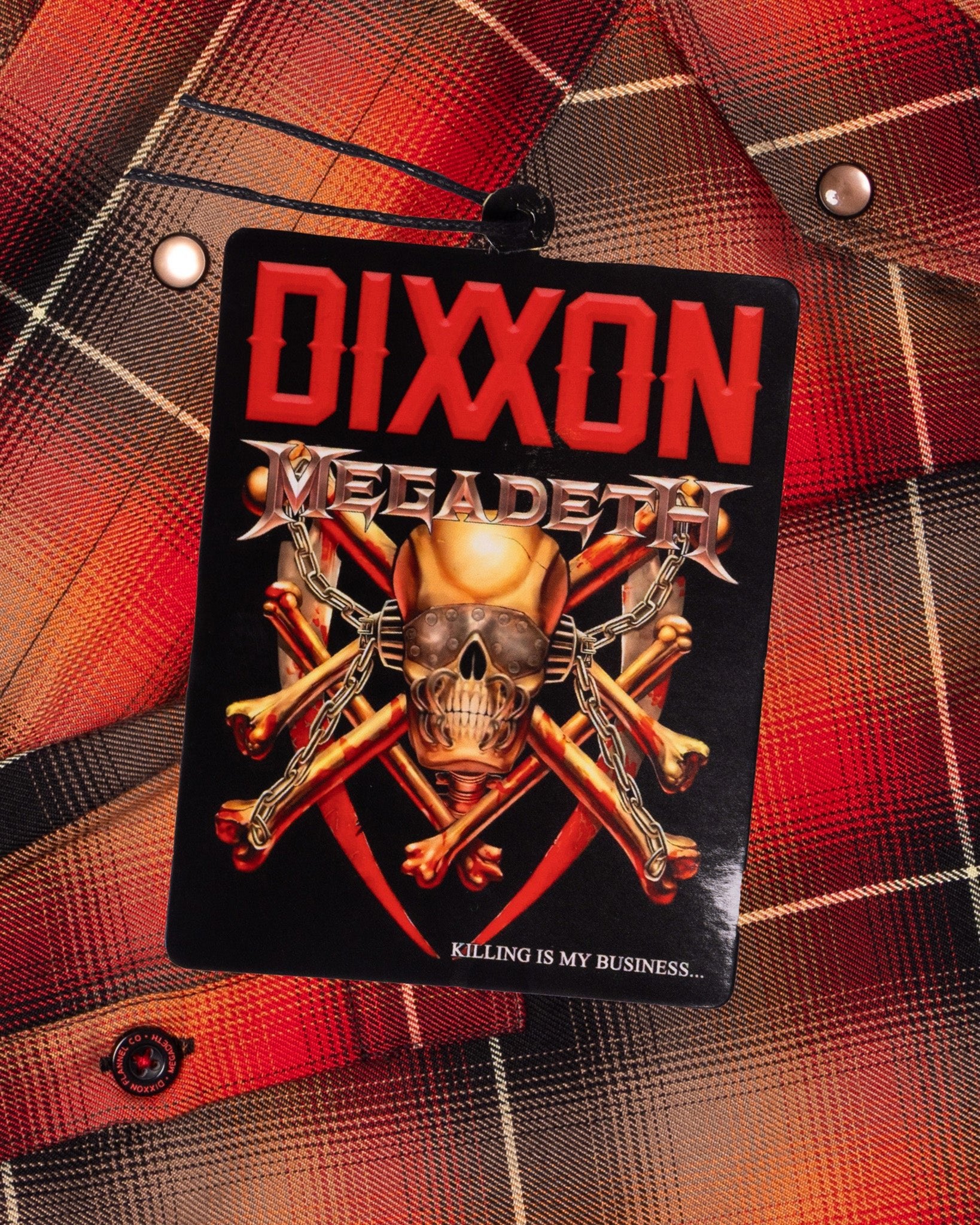 Women's Megadeth - Killing Is My Business Flannel - Dixxon Flannel Co.