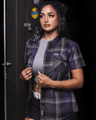 Women's Menace Short Sleeve Flannel - Dixxon Flannel Co.