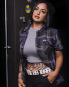 Women's Menace Short Sleeve Flannel - Dixxon Flannel Co.