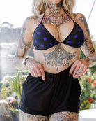 Women's Mesh Cover Up Shorts - Black - Dixxon Flannel Co.