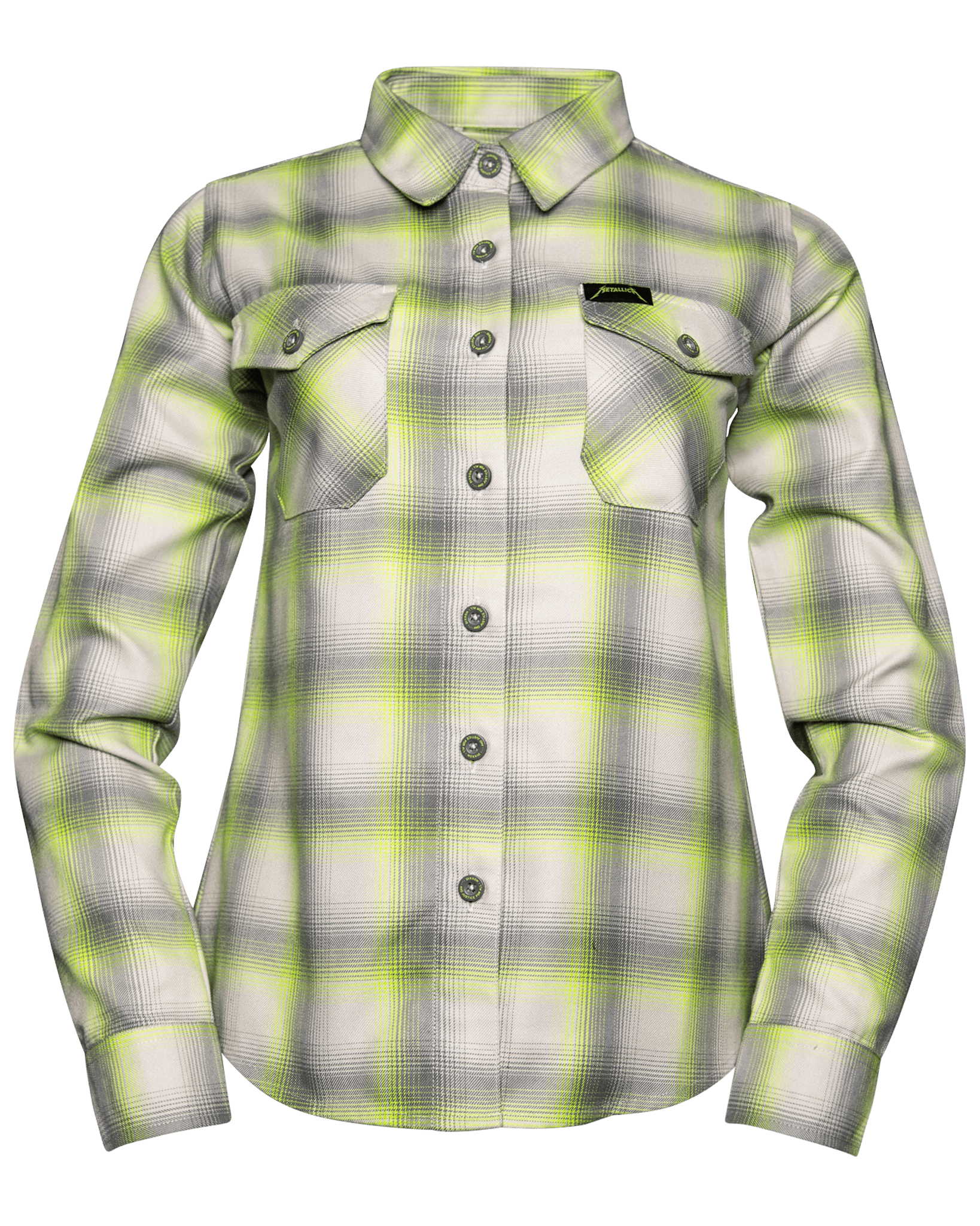 Metallica Flannel: Women's Justice For All Shirt by Dixxon Metallica Flannel: Women's Justice For All Shirt by Dixxon