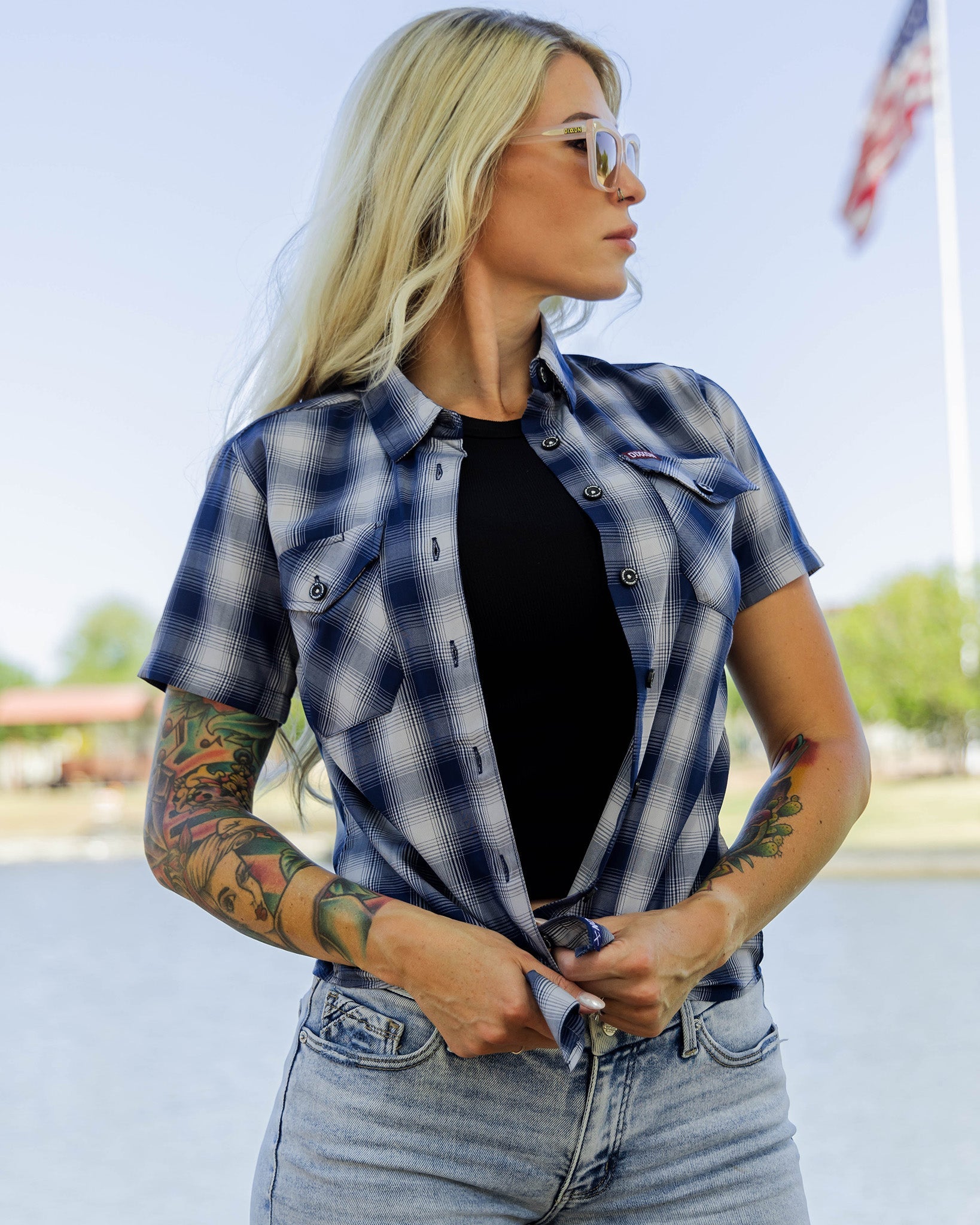 Women's Midway Bamboo Short Sleeve - Dixxon Flannel Co.