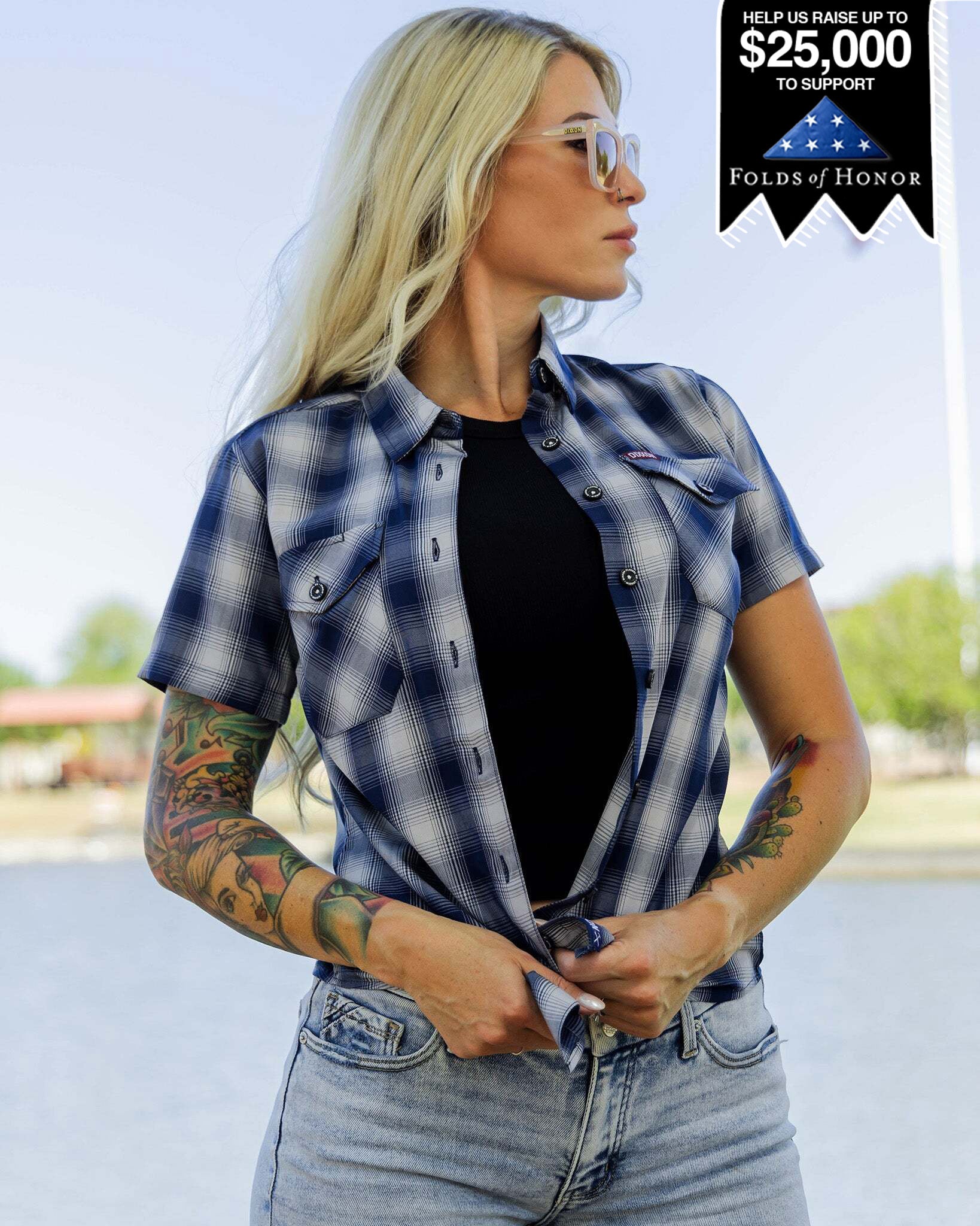 Women's Midway Bamboo Short Sleeve - Dixxon Flannel Co.